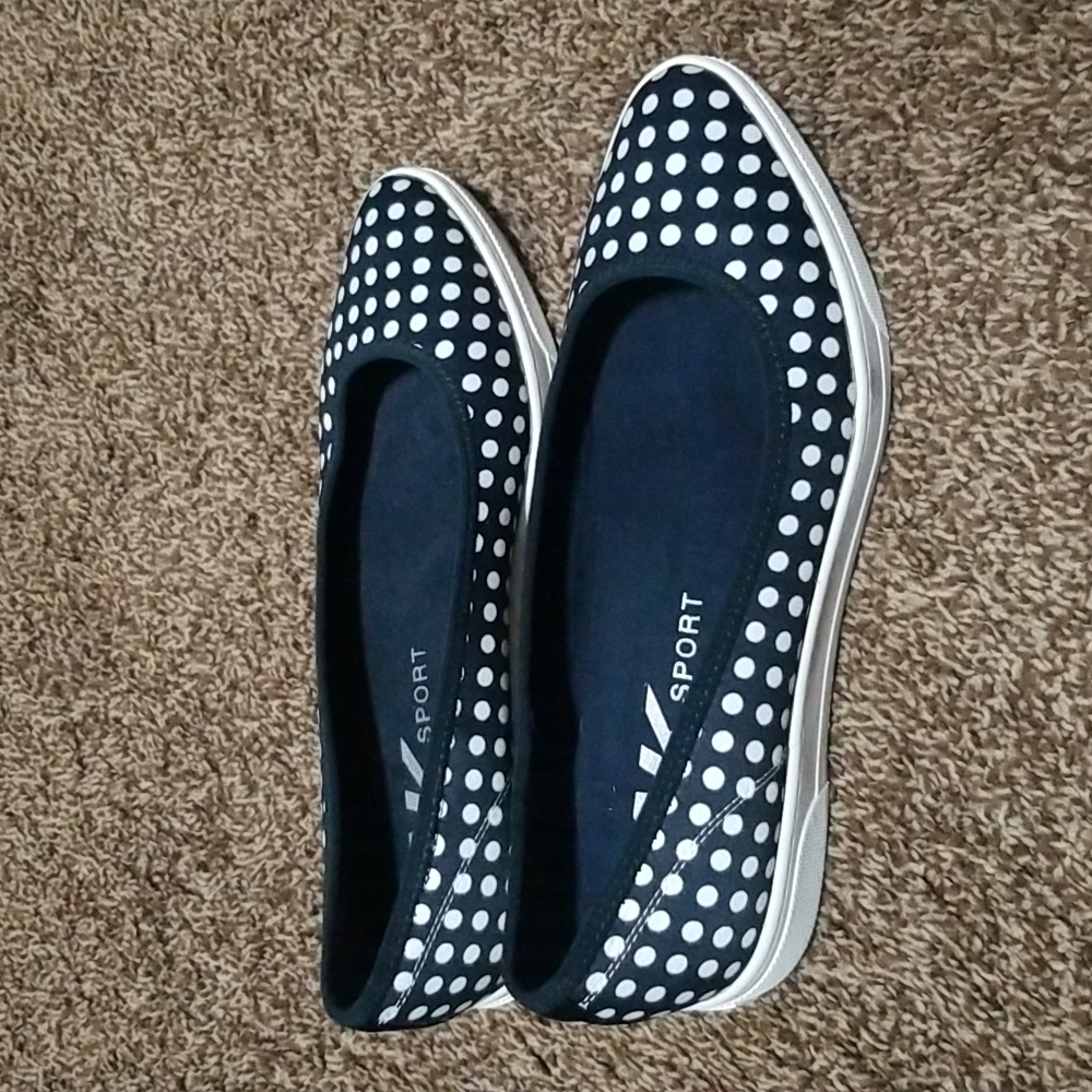 Anne Klein Sport Polka Dot Shoes